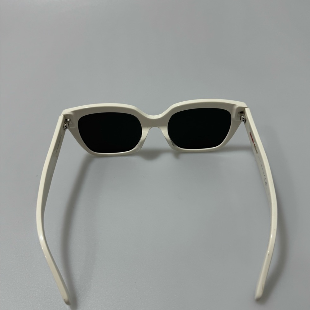 Celine Monochroms 03 56MM Square Sunglasses White - Picture 4 of 8